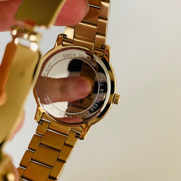 Michael Kors Madelyn Pavé Gold-Tone Watch, 40mm main image 7